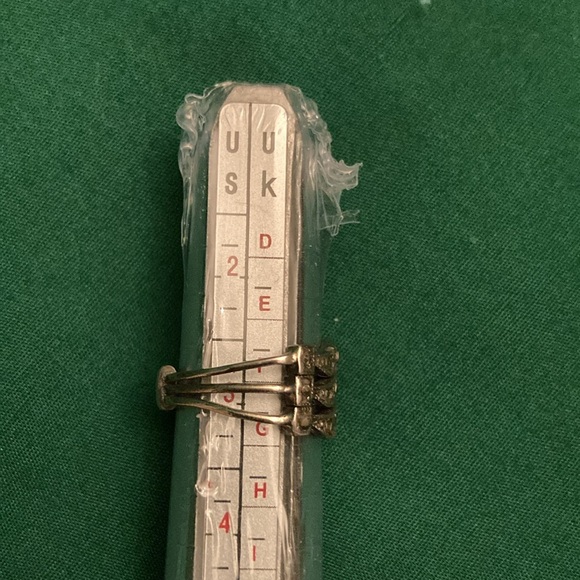 Sterling Silver Marcasite Harem-style Pinky Ring; EUC - Picture 5 of 5